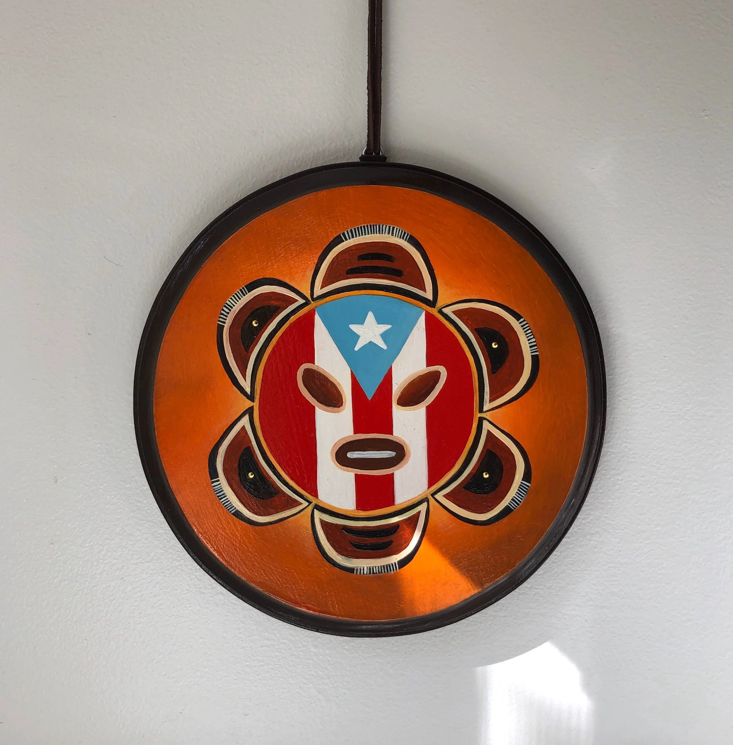 Large Taino Wall Decor Set — Puerto Rican Art by Lena del Sol